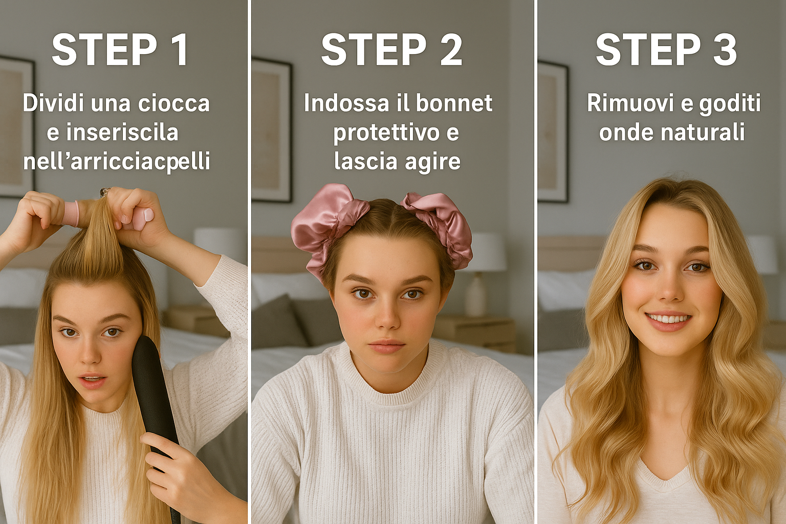 Glammea™ Set arricciacapelli senza calore