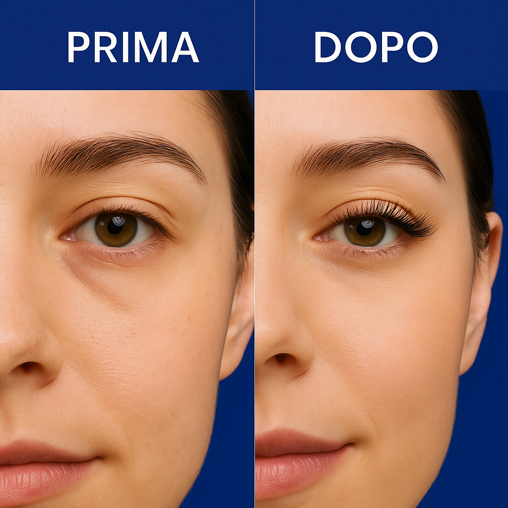 Lushanova™ Kit ciglia finte con extension